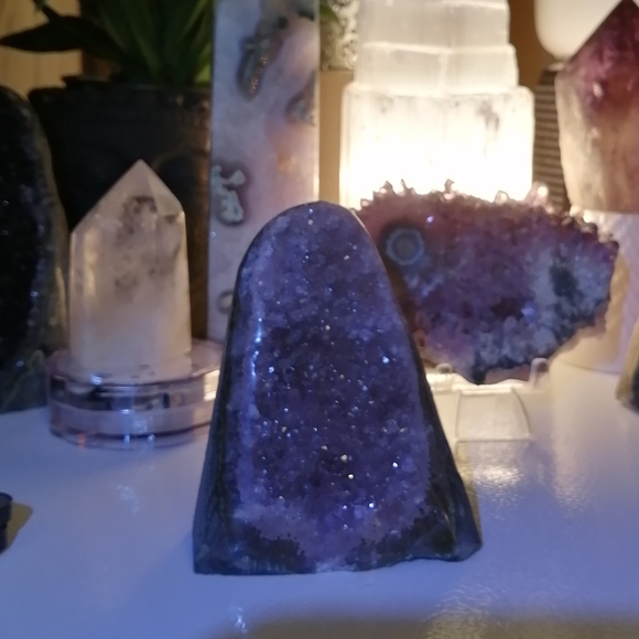 ✨💜 AMETHYST CATHEDRAL💜✨ so sugary and sparkly! Beautiful shape and banding! - Picture 6 of 15